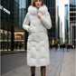 Women's Slim Fit Long Padded Jacket