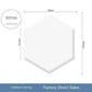 Room Loft Hexagonal Headboard