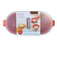 Round Double Cup Microwave Egg Poacher