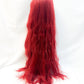 VIP Extensions Red Water Wave Synthetic Lace Front Wig, 24", Color 118 (37)