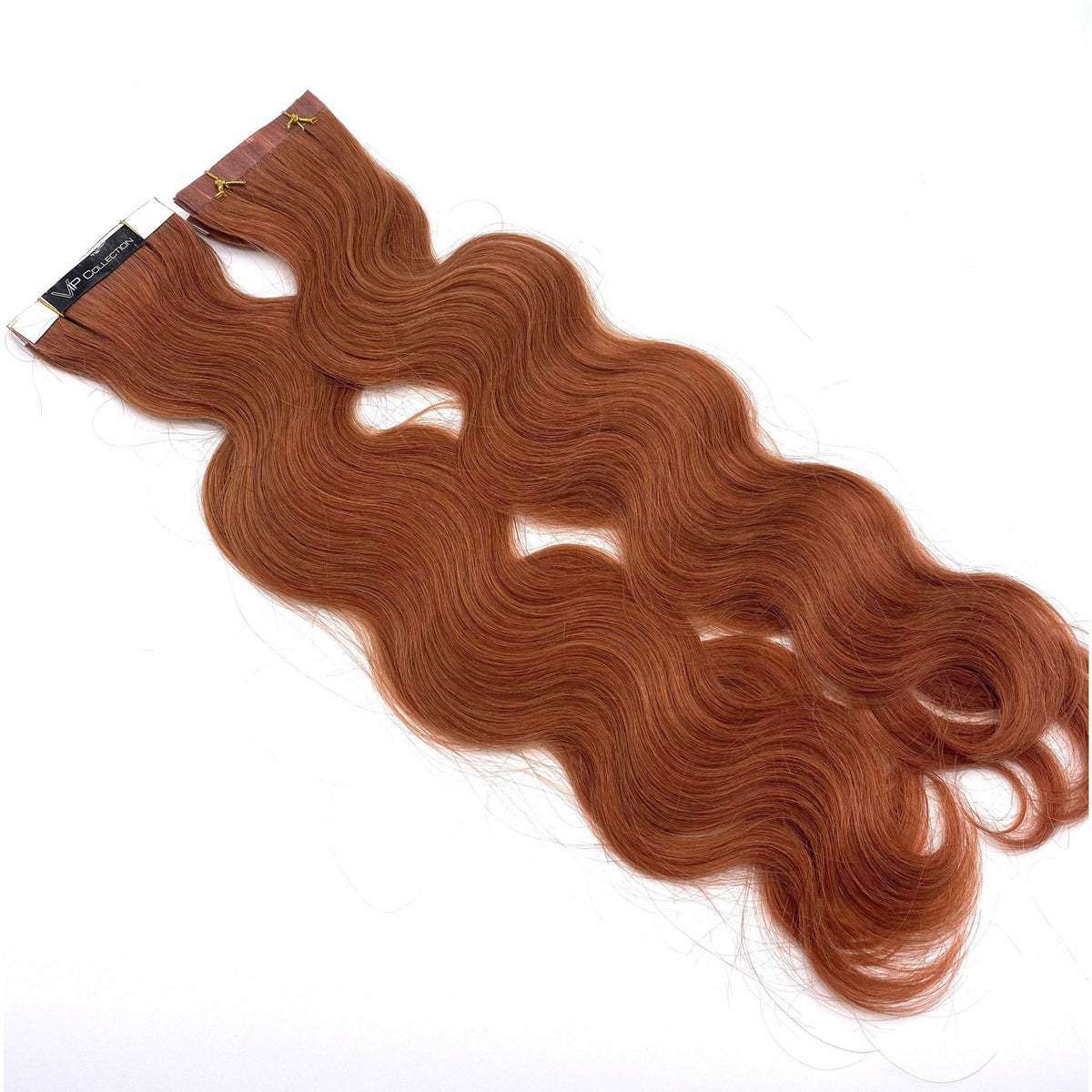 VIP TapeX System – Tape-In Human Hair Extensions, Wavy 18"