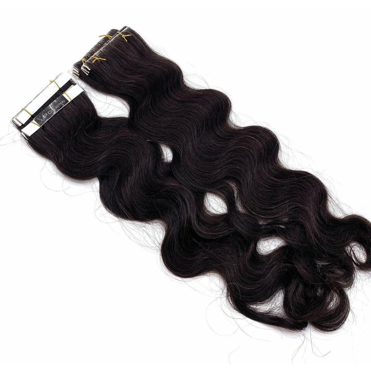 VIP TapeX System – Tape-In Human Hair Extensions, Wavy 18"