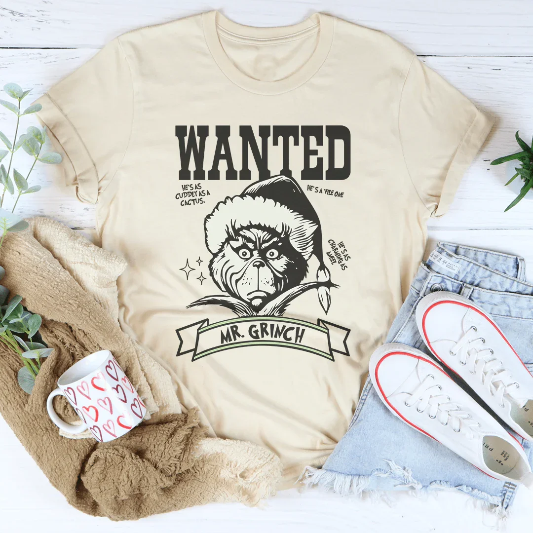 Wanted Grinch Tee