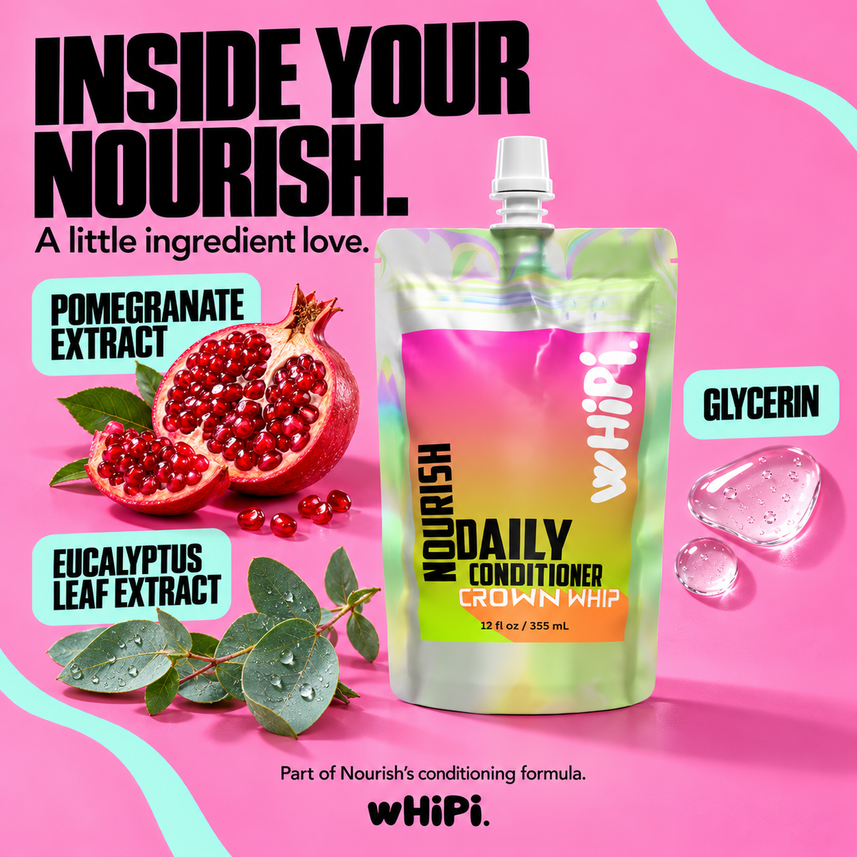Nourish – Crown Whip Daily Conditioner