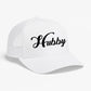 Embroidered Hubby Trucker Hat – Classic Mesh Cap for Wedding or Anniversary