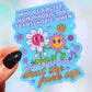 Why Be Racist Homophobic Sticker