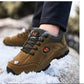 Winter Couple Outdoor Hiking Shoes Winter Warm Men's Shoe Lightweight Non-Slip Sneakers Low Top Walking Shoes For Outdoor Trailing Walking Climbing Running Shoes For Cold Weather