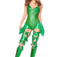 Poisonous Green Villain Costume