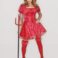 Sizzle Lace Red Mini Costume