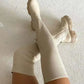 High Boots With Round Head