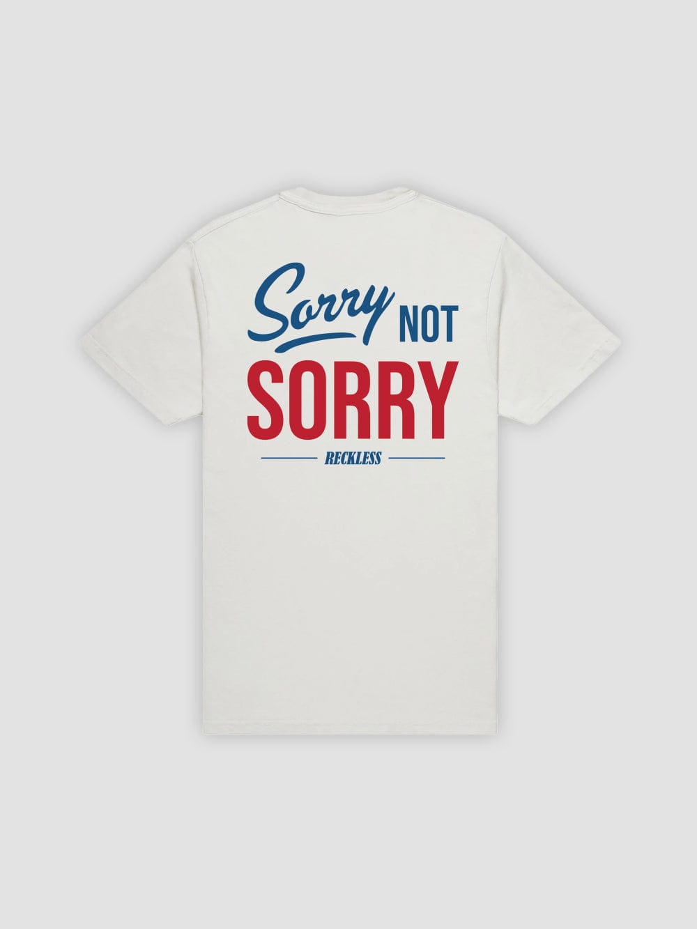 Not Sorry Tee - Natural