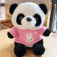 Giant Panda Sweater Plush Toy